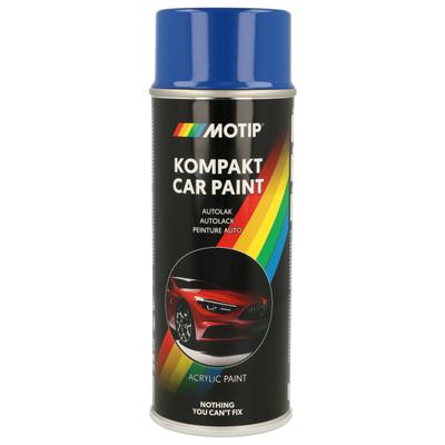 MOTIP Fahrzeuglack Kompakt 44910 blau hochglänzend 400ml für Subaru Opel Porsche Skoda