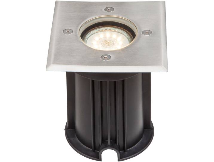 Globo Lighting Außenleuchte Edelstahl, 1x GU10