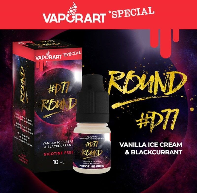 VaporArt IT Round Vaporart Liquido Pronto Da 10 Ml