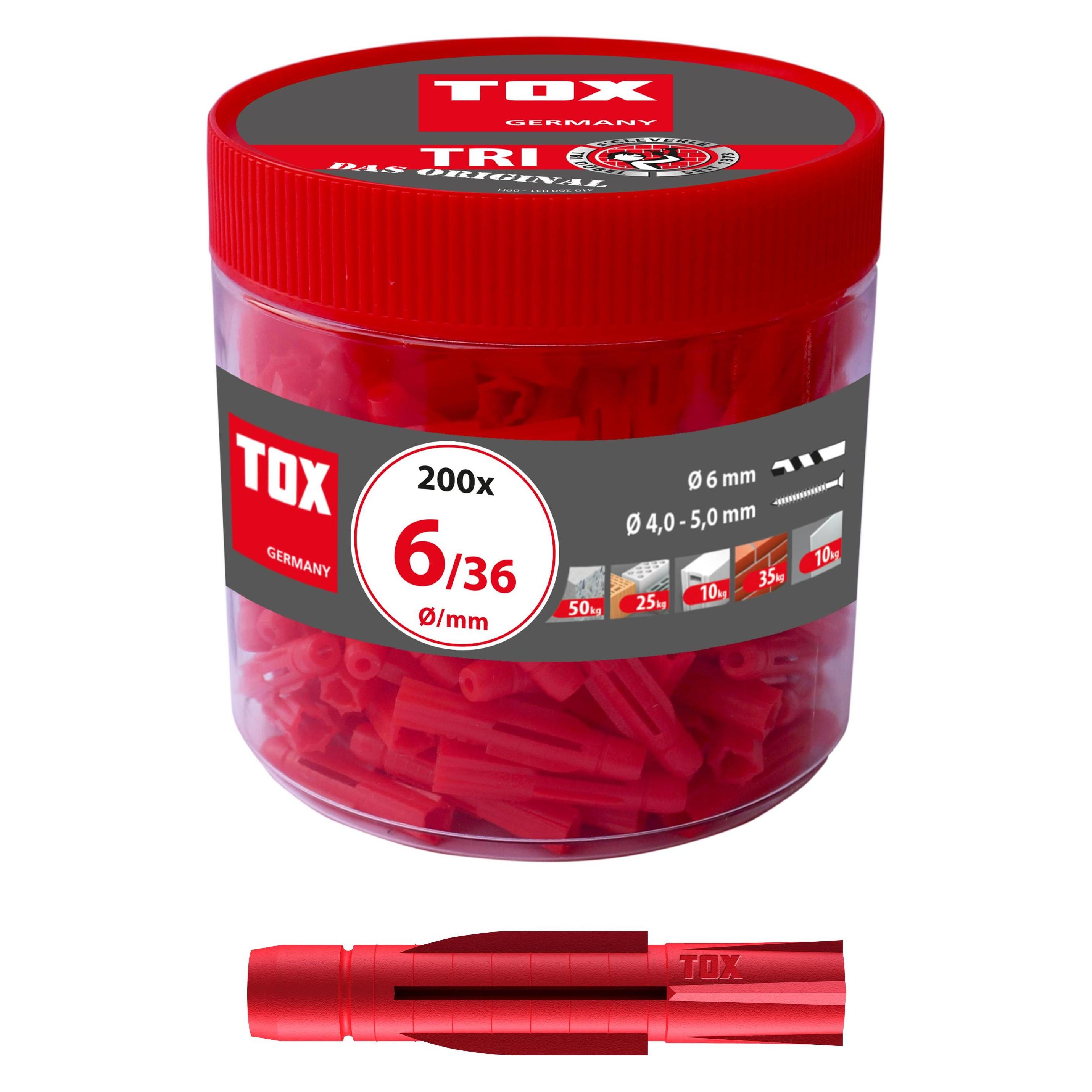 Tox Allzweckdübel (200 Stk.) (010260031)
