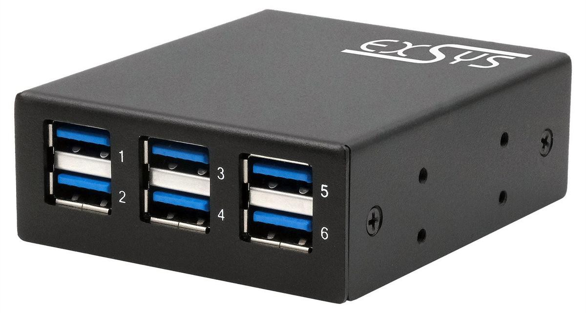 Exsys EX-11246HMS USB 3.2 Gen 1 Hub