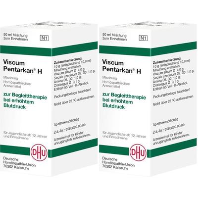 Viscum Pentarkan H Mischung 2x 2x50 ml
