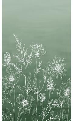 Veer Decor Wild Flora Sketch Wall Mural
