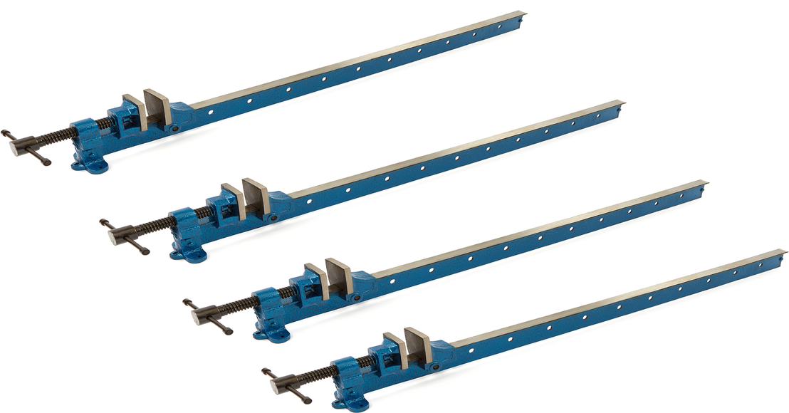 Serre-joints longs HBM, en T, 900 mm, 4 pièces