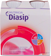 Diasip Sabor Morango 4 x 200 ml