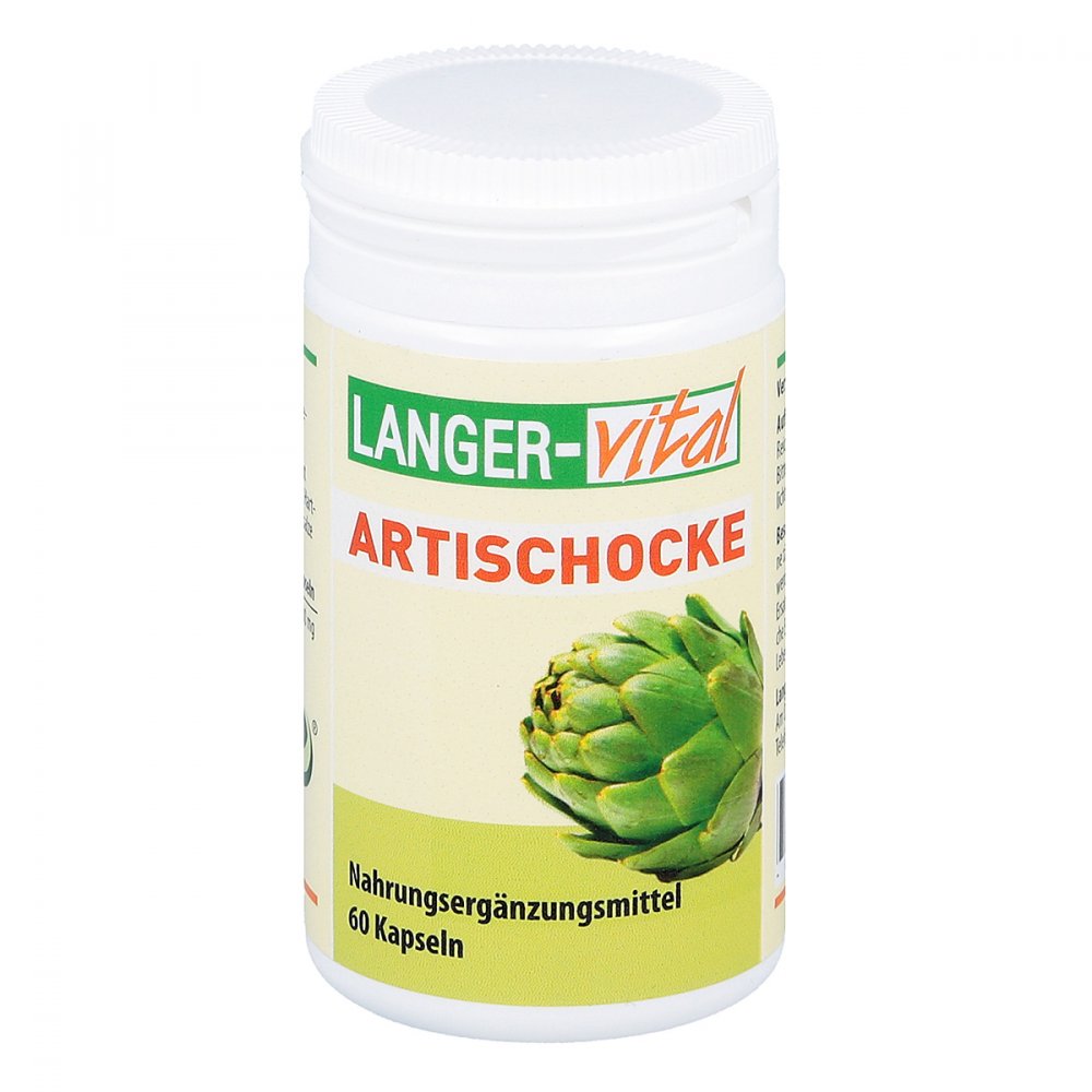 Langer vital GmbH Artischocken Kapseln 400 mg 06861714