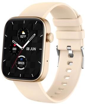 Uplift Essentials 1.9 inch HD Voice Calling Smartwatch gold