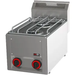 KBS Gastrotechnik Gas-Kochfläche mit 2 Brenner Tischgerät