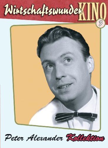 Peter Alexander - Wirtschaftswunderkino 3 - Peter Alexander Kollektion (3 DVDs) - Preis vom 11.10.2026 03:10:56 h