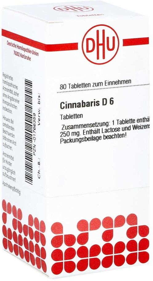 DHU Cinnabaris D6 Tabletten