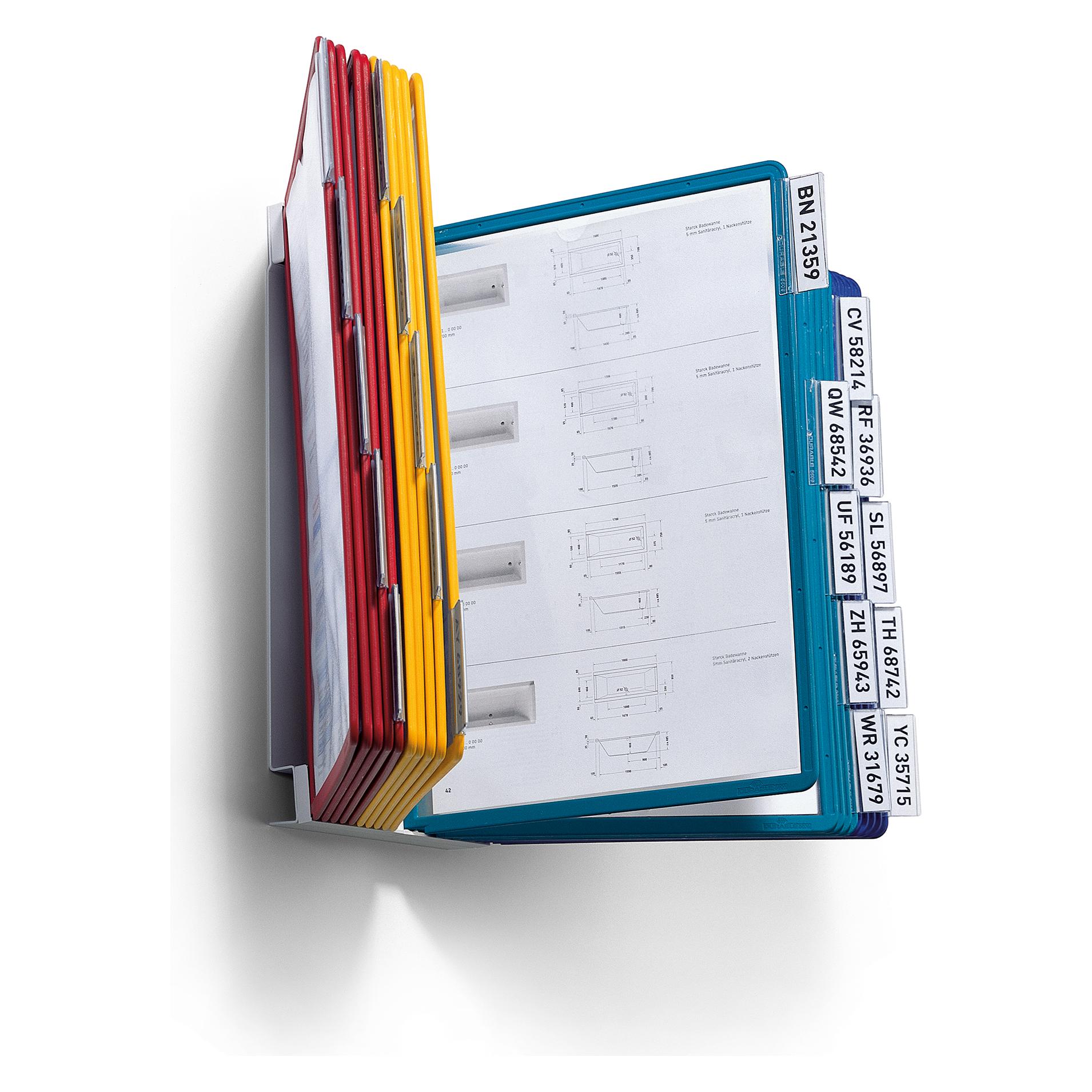 Durable Wand-Sichttafeln VARIO MAGNET 20 Seiten (5512-00)
