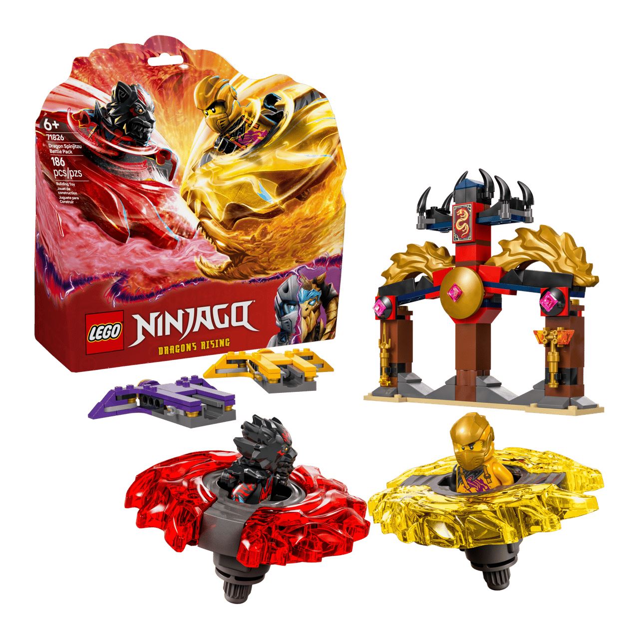 LEGO Ninjago 71826 Drachen-Spinjitzu Battle Pack