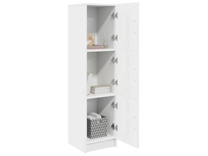 Bahut/Commode couloir - Blanc SWEETY Haut Armoire Blanc 31.5x32x122.5cm CL28656366150
