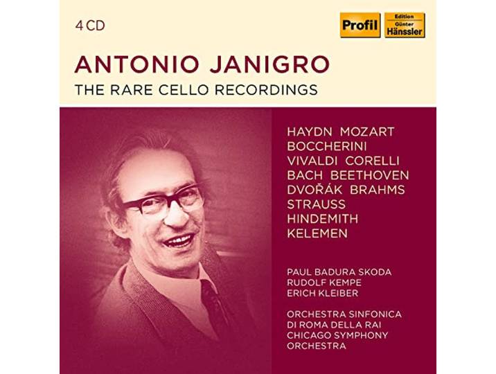 Antonio Janigro - the Rare Cello Recordings