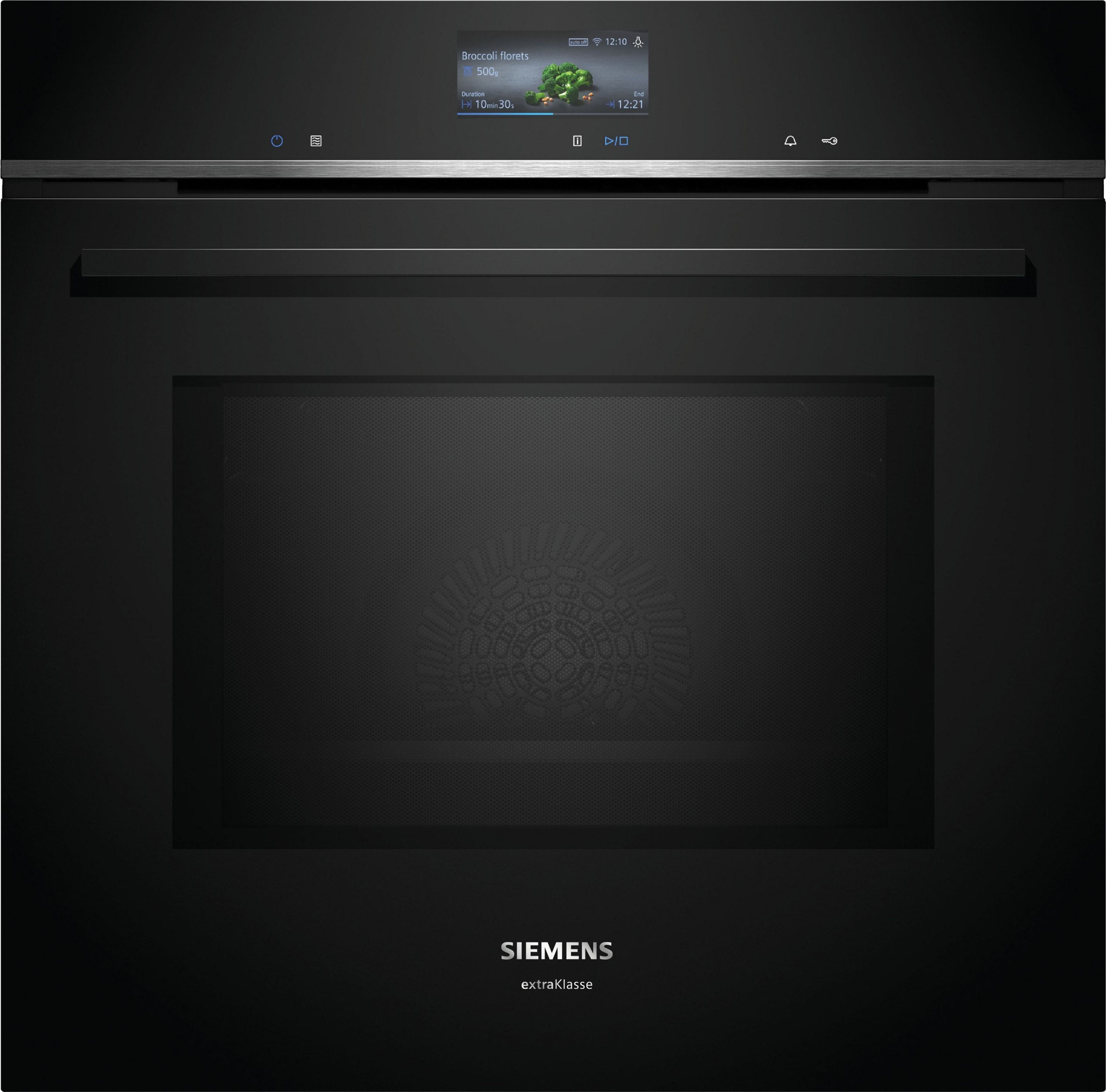 Siemens iQ700 HM776GNB1F Einbaubackofen groß AutoClean Mikrowelle jetzt zusätzlich Backstarterset sichern!*