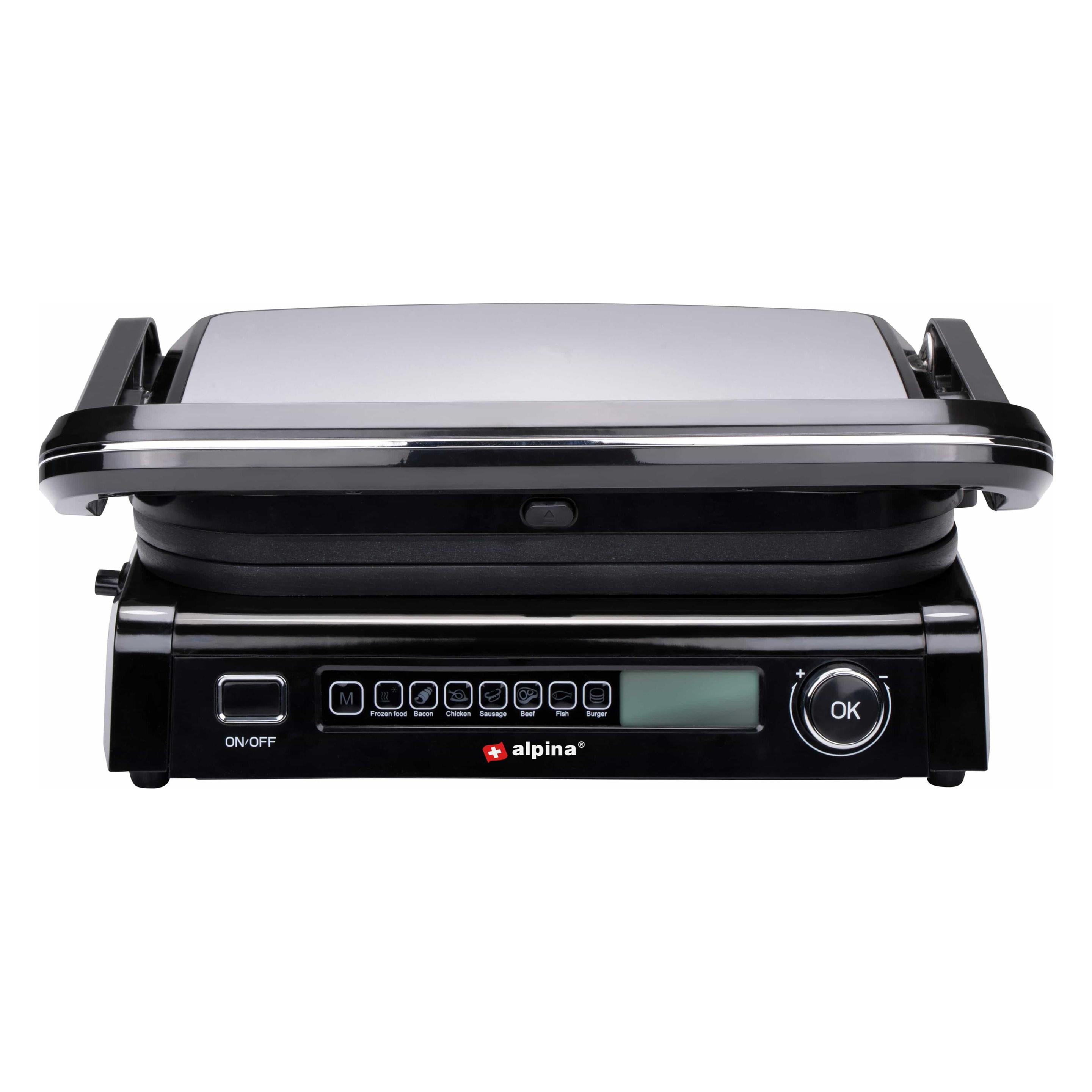 alpina Contact grill 230V SS 2100W (8711252473444)