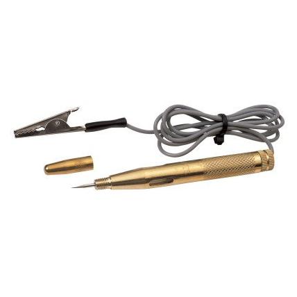 Jonnesway Spannungsmesser, Tester mit Glühlampe 6-24V, Metall - AR030052 (AR030052)