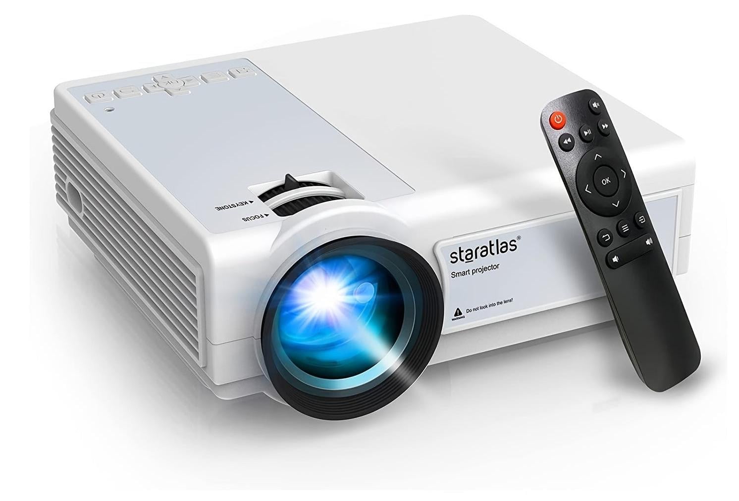 Selius Mini Beamer Cinema Projector met Native 1080P Resolutie