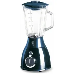 BerlingerHaus BH9283 Table blender with 1,5 L GLASS jar Metallic Line Aquamarin, Standmixer, Blau