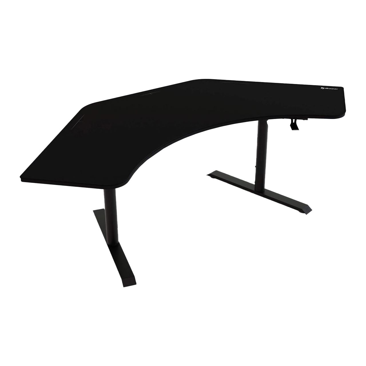Arozzi Gaming-Tisch Arena Angelo PureBlack 135°-225x102cm1/2