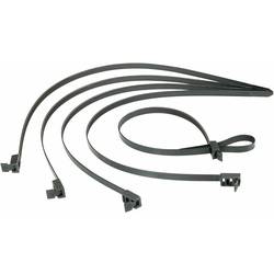 HellermannTyton 115-00030 SPEEDYTIE-HIRS-BK-V1 Kabelbinder 750 mm 13 mm Schwarz Lösbar, mit Rückschlauföse, mit Schnellverschluss 5 St.