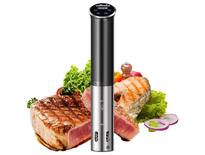 Cuiseur Sous Vide sous vide 1100W, mijoteuse étanche IPX7 avec affichage numérique, circulation d'immersion tactile LCD, cuisson précise