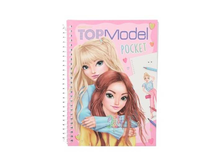 Depesche Topmodel Zakformaat Kleurboek met Stickers