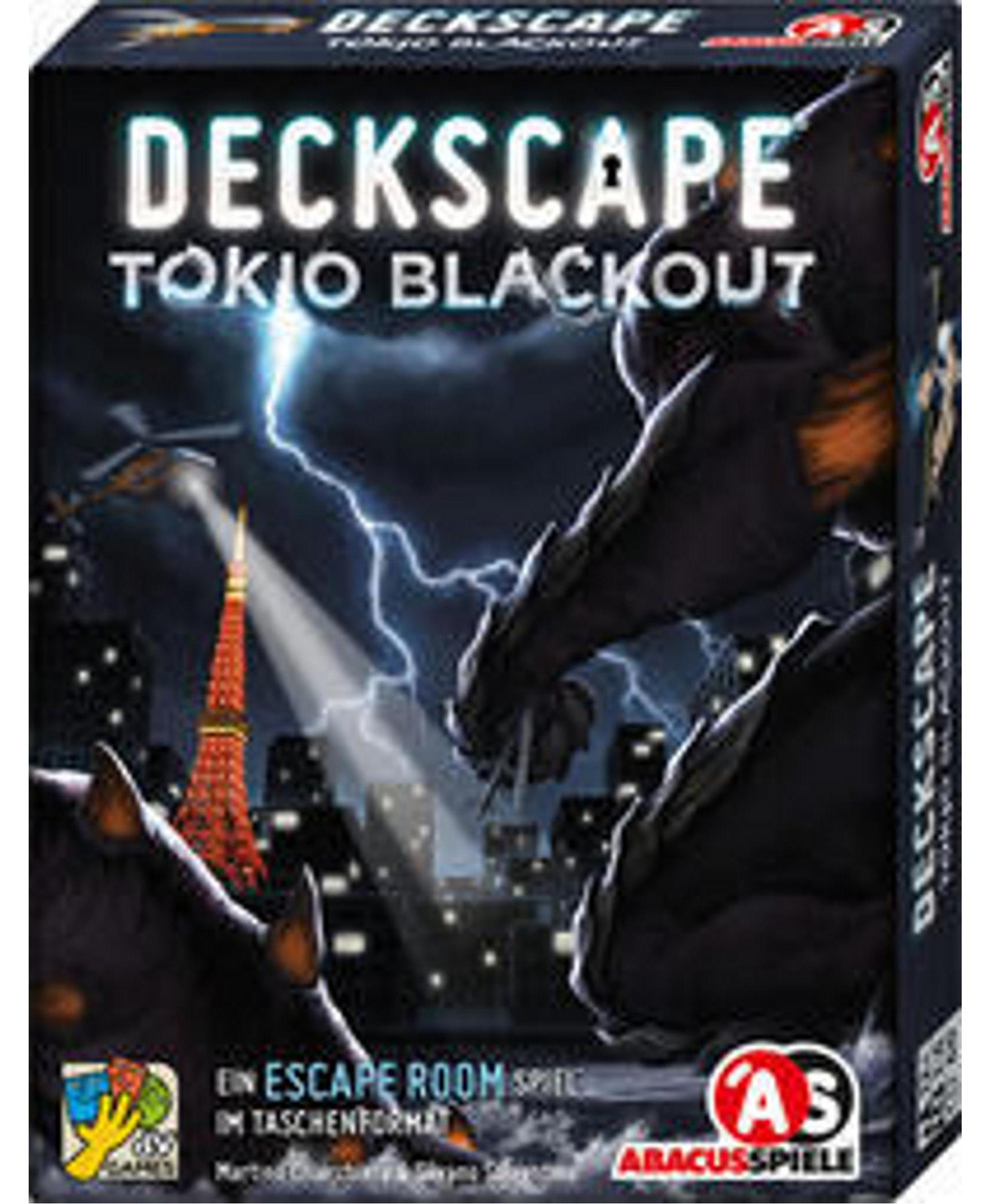 Abacus Deckscape - Tokio Blackout Kaartspel Escape Game voor 12 jaar en ouder
