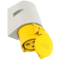PCE 123-4 CEE-Wandsteckdose 32A 3p 4h IP44 1234