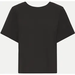 Kurzarm-Shirt Schwarz L