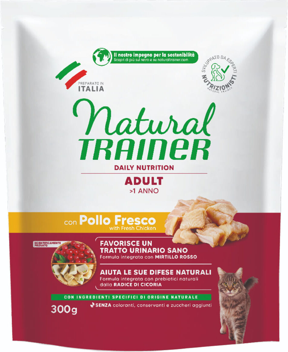 Natural Trainer Gatto Adult Pollo 300G