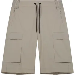 Jeanne Baret, Damen, Outdoorhose, Sumatra Bermuda (38), Beige, Grau