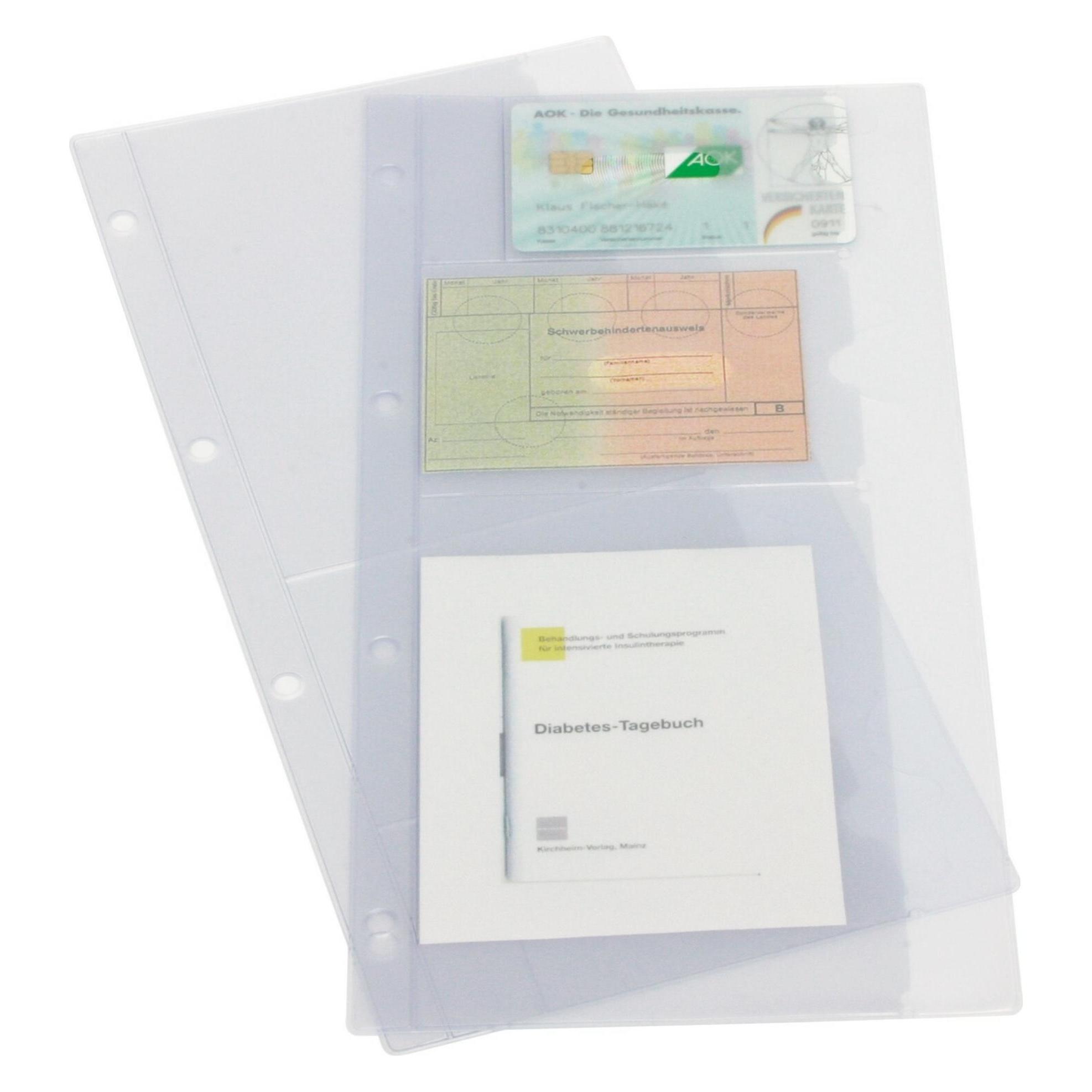 Boi Dokutech 10 Organisationshüllen 14,5x30,0 cm transparent genarbt (10x) (9109-00008)
