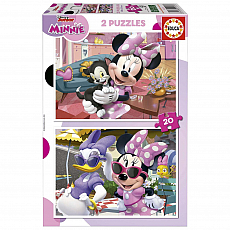 EDUCA Disney - Minni 2 x 20 Teile 301454