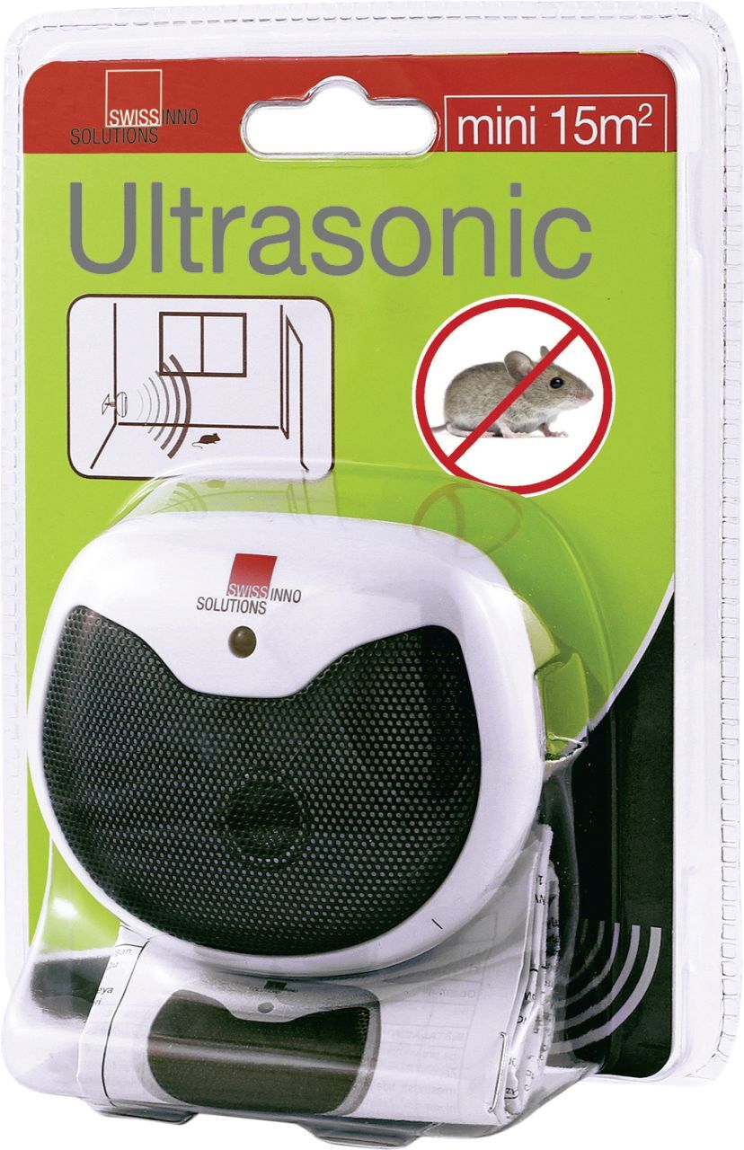 Swissinno Swissino Nagetier Vertreiber Ultraschall mini gegen Mäuse, Ratten