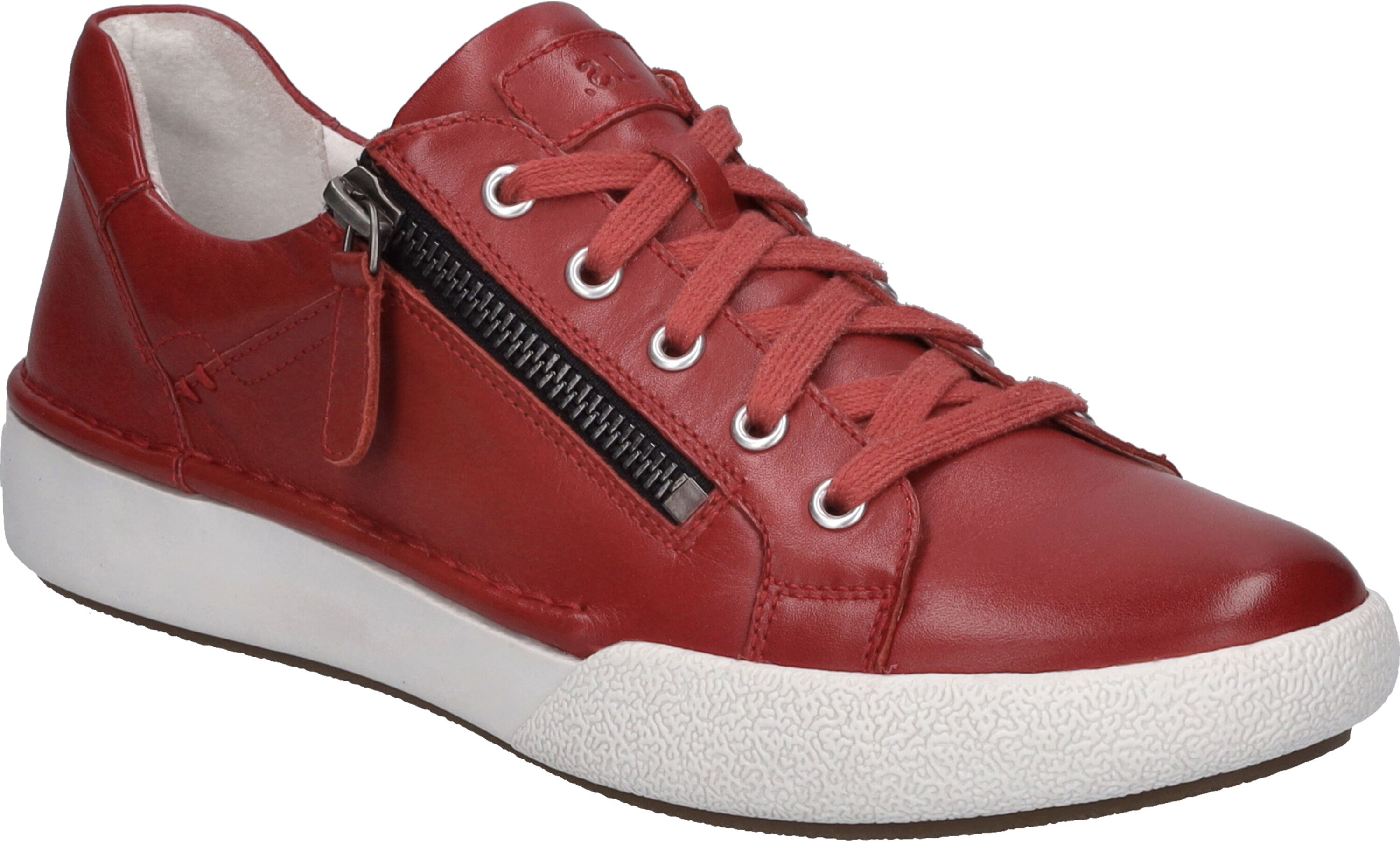 Sneaker JOSEF SEIBEL "Claire 03, hibiscus", Damen, Gr. 40, braun (hibiscus), Obermaterial: 100% Rindsleder Leather cow., Schuhe Sneaker
