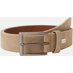 Gürtel aus Leder Beige 85