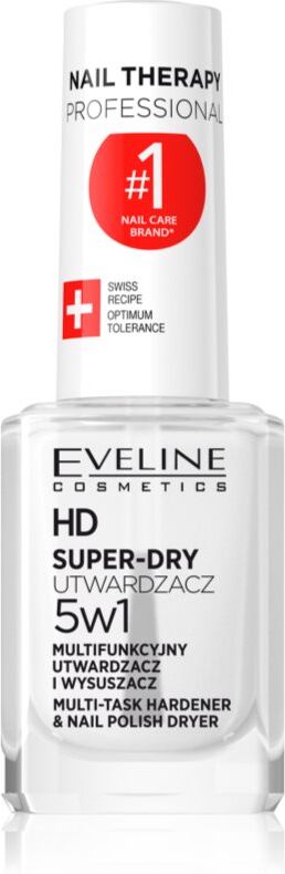 Eveline Cosmetics SUPER-DRY quick-drying nail polish with firming effect 12 ml