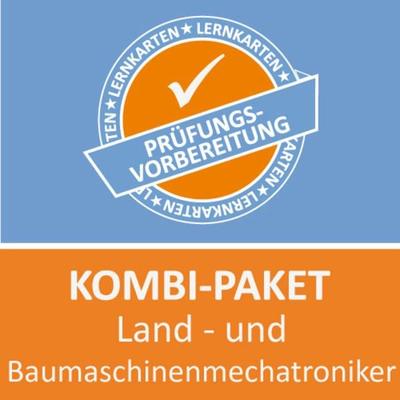 Kombi-Paket Land - und Baumaschinenmechatroniker Lernkarten, Set von Zoe Kessler, Princoso, 978-3-96159-452-8