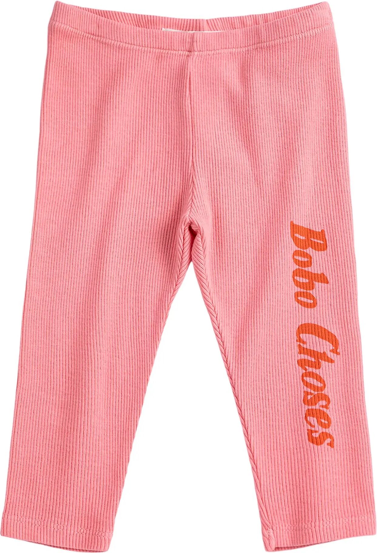 Bobo Choses Legging Côtelé Bobo Choses Coton Bio Rose 12 mois