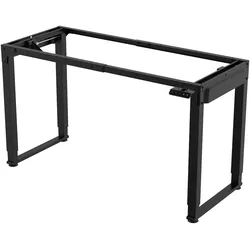 Helloshop26 - Elektrisches Tischbein mit verstellbarer Höhe legierter Stahl Höhe 70-115 cm schwarz