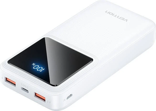 Vention 20000mAh 22.5W Tragbare Power Bank Weiß