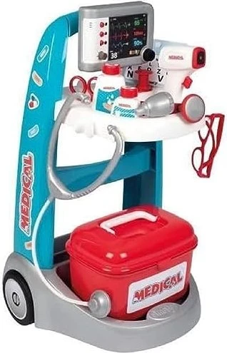Smoby Medical Electronic Trolley mit Zubehör