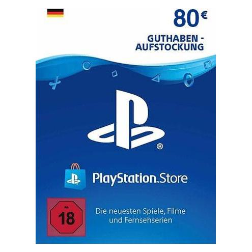 Sony PSN Code 80 Euro Code wird als PDF Datei geliefert PlayStation Network Einzweckgutschein (SCEE-DE-00008000)