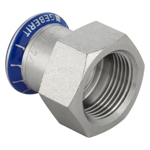 Geberit Transition rostfrei 28-¾ Hülse / Hülsenpressen (Pressverbindung) (31819)