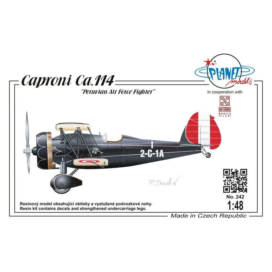 Planet Models Caproni Ca. 114 "Peruvian AF Fighter" (129-PLT242)