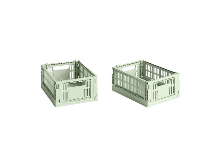 HAY HAY Colour Crate Mini 13x17 cm, lot de 2 Mint