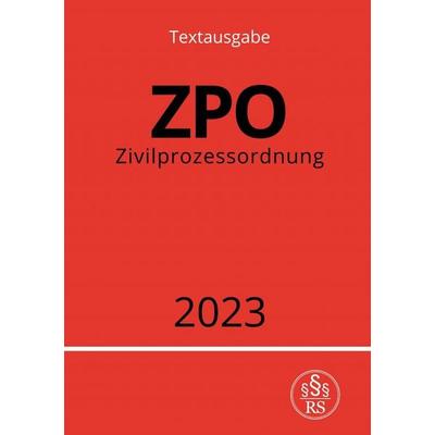 Zivilprozessordnung - ZPO, Taschenbuch von Ronny Studier, Epubli, 978-3-7575-2860-7