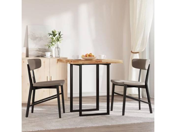 KTHLBRH Quadratische Tischplatte 70 x 70 x 4 cm Massivholz Akazie Robust und stabil, pflegeleicht, geölt und Esstisch oder Bistrotisch