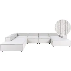 ECKFSOFA Modul 5-Sitzer rechtsseitig Cremeweiß Cord Ardal